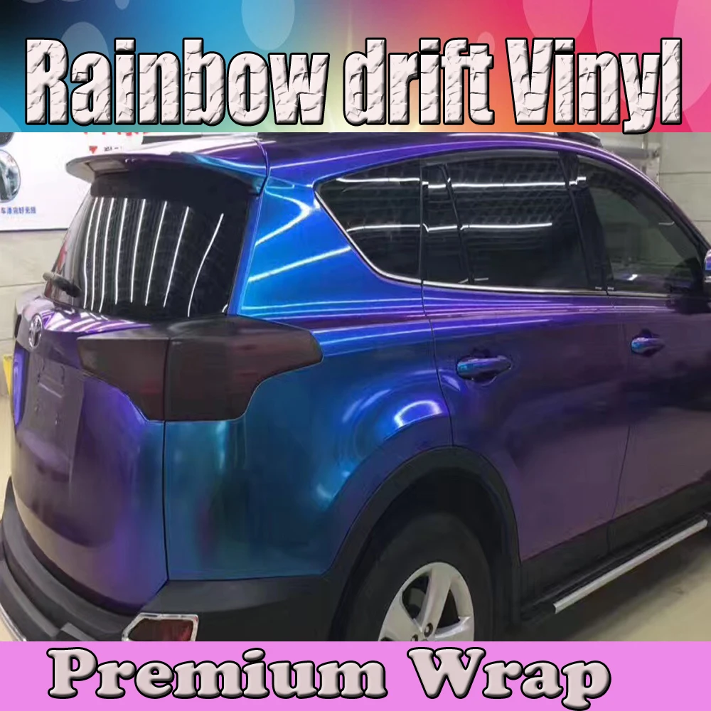 Gloss Rainbow drift car wrap vinyl with air bubble free for car wrap styling FLIP FLOP - covering Hexis 2 apa 3M 1080