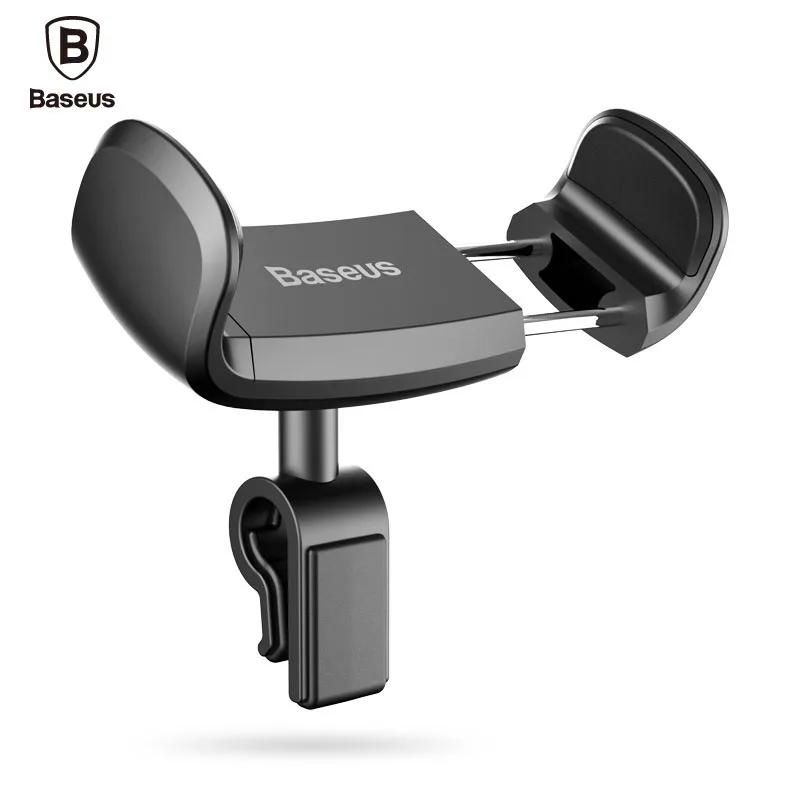 Baseus سيارة حامل الهاتف لفون 7 6 دعم الهاتف الحنطور 360 درجة حامل سيارة الهواء تنفيس جبل حامل الهاتف المحمول حامل