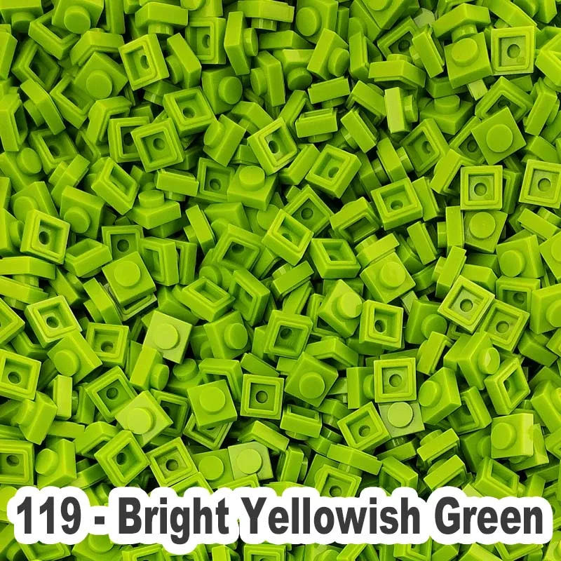 LEGO Yellowish Green Brick 1x2 100 to 1000 Pieces