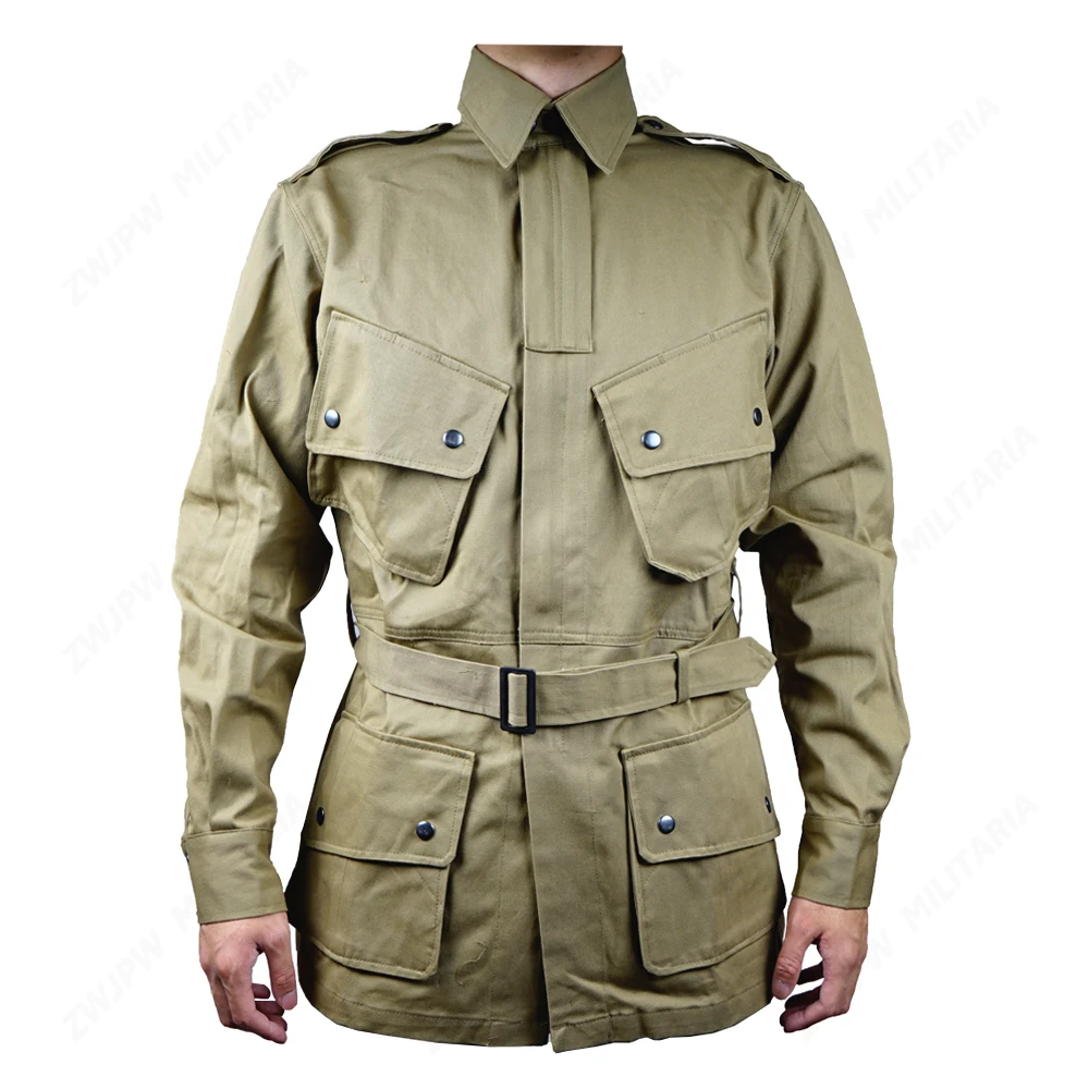 

WW2 US Army Military officer m42 AIRBORNE PARATROOPER UNIFORM tops Coats Jacket