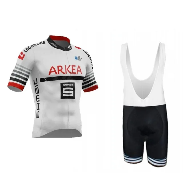 

2019 arkea samsic pro team Men Cycling Jerseys Set Racing Bicycle Summer Short Sleeve Clothing Kit Maillot Ropa Ciclismo