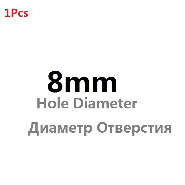 1 шт., 4-29 мм, ручной инструмент для рукоделия, дырокол, кожаный ремень, Круглый, дырокол, немецкий, полый, кожаный, книжный ремень - Цвет: 8mm