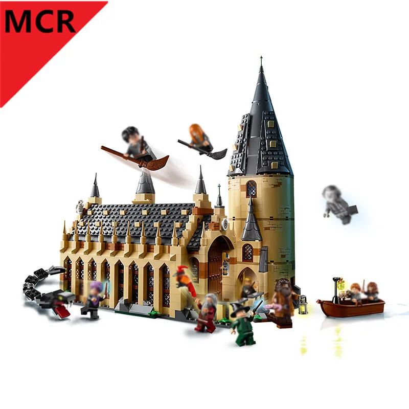 

NEW Harry potter movie Castle Hall Building blocks Mini Model birthday gift Toys for children NO BOX