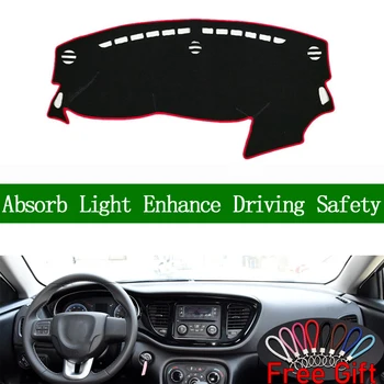 

For FIAT Viaggio Ottimo 2012 2013-2017 Dashboard Cover Sun Shade Non-slip Dash Mat Pad Carpet Car Stickers Interior Accessories