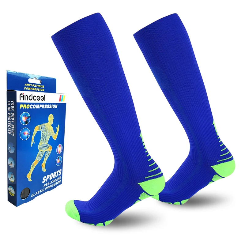 Findcool мужские Компрессионные носки удобные рельефные мягкие чудо-носки для ног эластичные дышащие носки подарки для мужчин носки для мужчин