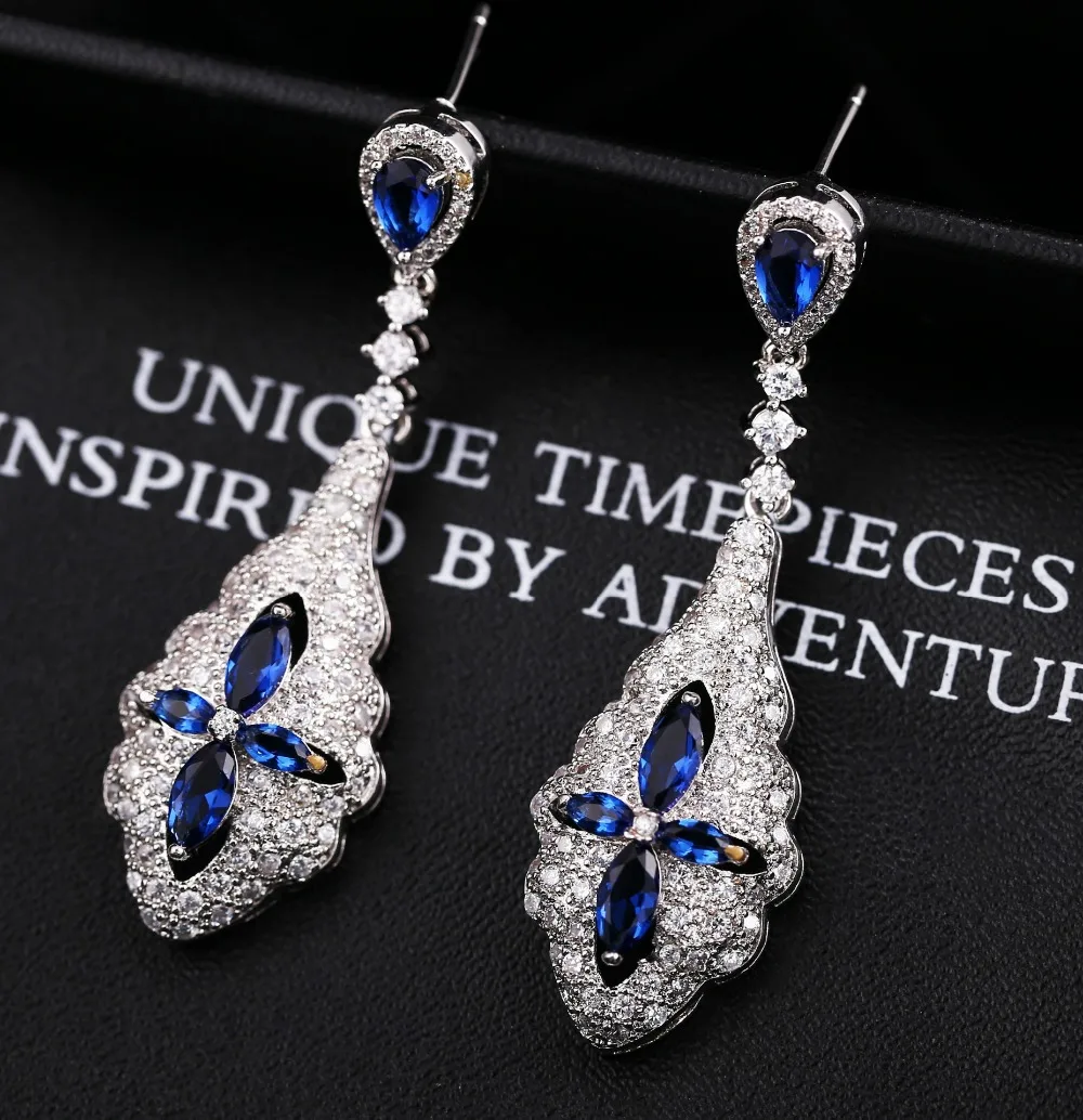 ThreeGraces-Vintage-White-Gold-Color-Fully-Inlay-Long-Cubic-Zirconia-Crystal-Royal-Blue-Big-Ethnic-Earrings (2)