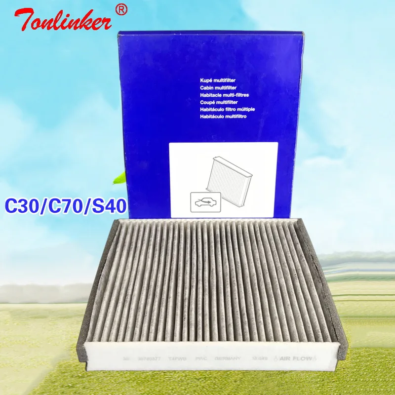 

Cabin Air Filter For Volvo C30 C70 S40 V50 D3 D4 D5 T5 AWD 1.6 1.8 2.0 2.4 Model 2007 2008 2009 2010 2011 2012 2013 Filter Set