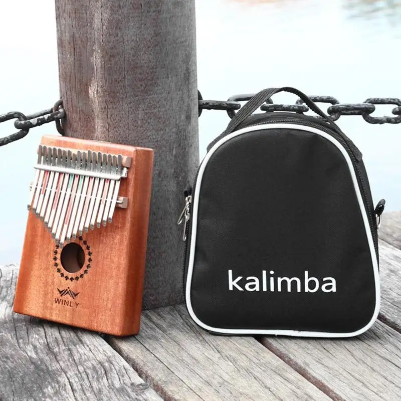 

Universal Storage Shoulder Portable Oxford Cloth Bag Thumb Piano Kalimba Mbira Case For 17/15/10 Key
