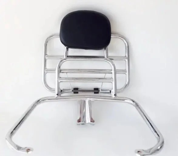 Спинка Sissy бар с багажной стойкой хром VESPA Primavera Sprint GTS LX 150 250 300|Накладки и