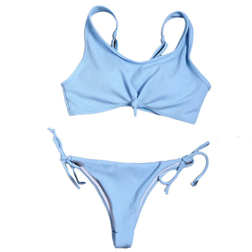 Cheapest Price 2018 New Bra Set Women Sexy Beach Halter Set Swimsuit ...