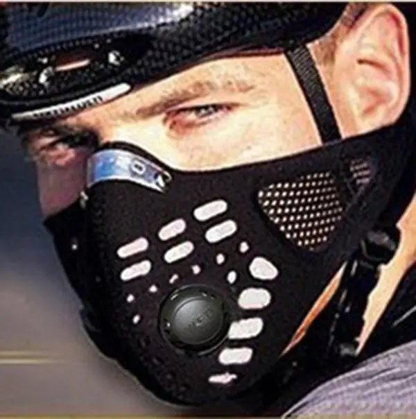 Activated Carbon Air Filter Mask Bike Cycle Half Face Dustproof Masks