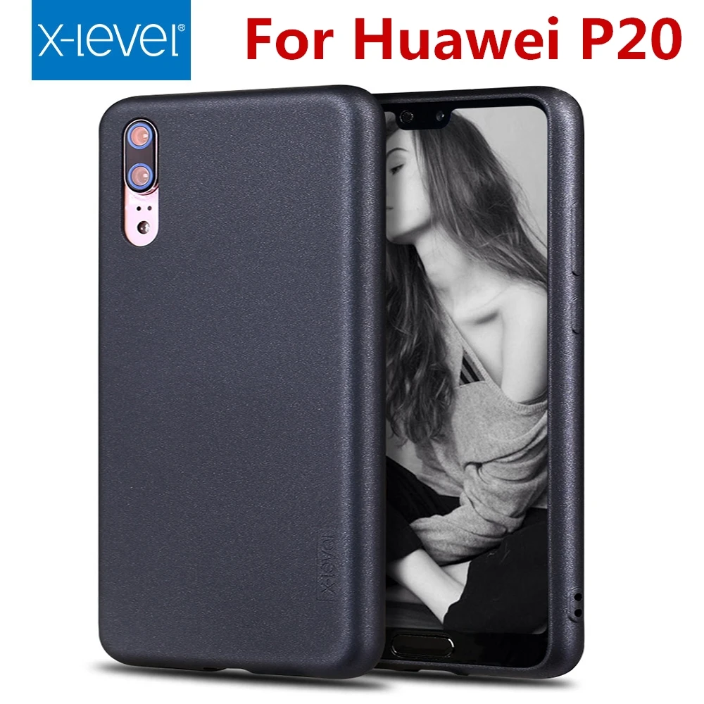 X-Level 360 градусов полный защитный чехол для huawei P20 ультра тонкий Мягкий ТПУ