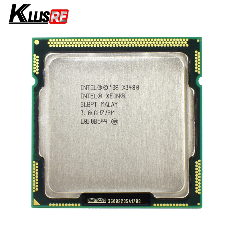 Intel Xeon X3480 3.06 GHz Quad-Core LGA 1156 CPU Processor Intel Xeon X3480 3.06 GHz Quad-Core LGA 1156 CPU Processor
