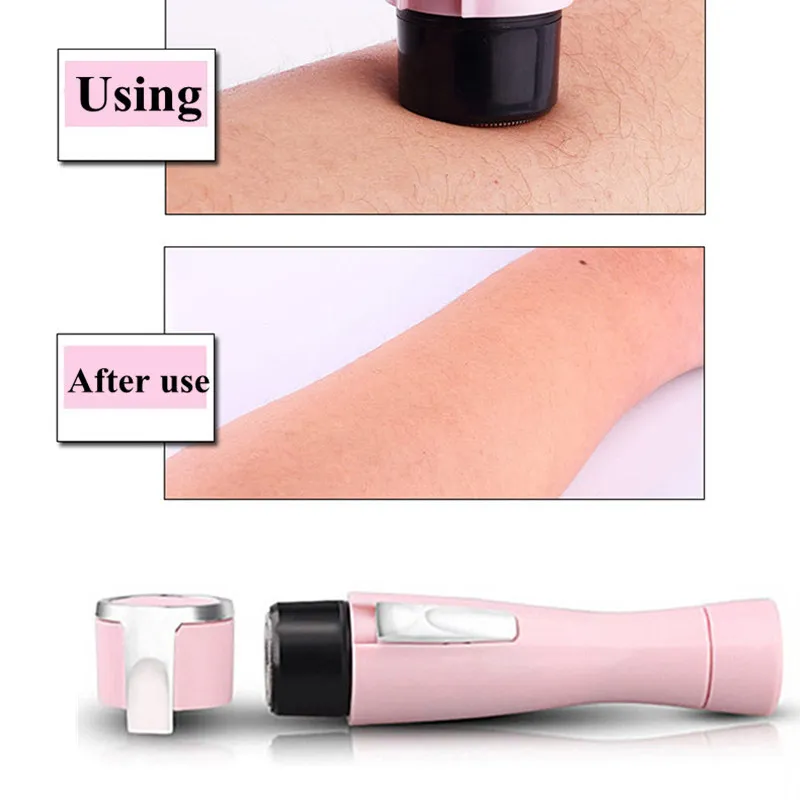 1Pc New Waterproof Electric Shaver Mini Female Body Hair Removal Razor