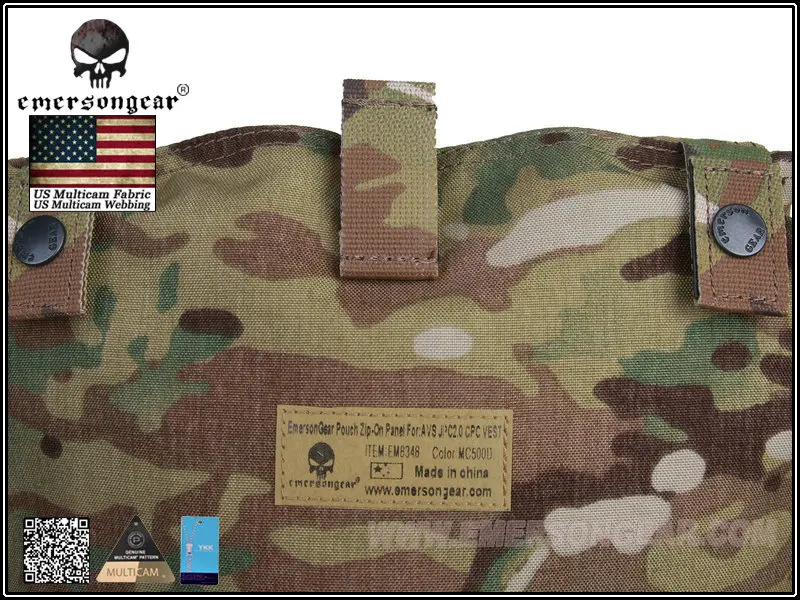 Сумка Emersongear на молнии для AVS JPC2.0 CPC тактический боевой жилет сумка Molle пакет