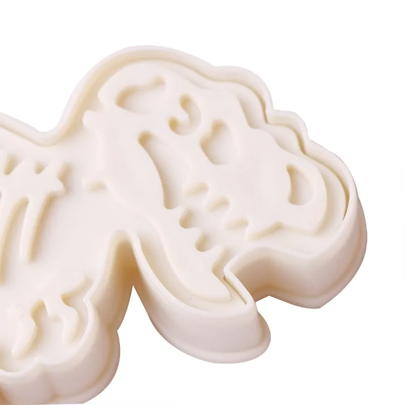 Delidge 3 шт./компл. динозавр в форме печенья прессформы 3D печенья десерт пресс-формы для выпечки инструменты для украшения тортов из мастики падения