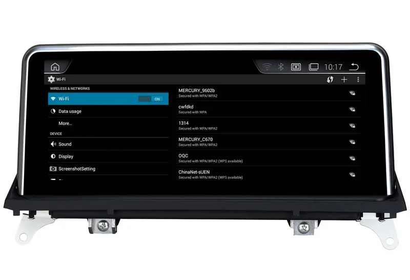 Perfect 10.25" Android 4.4 Car Multimedia Player GPS Navigation for BMW X5 E70 X6 E71 2007-2013 w/ BT DVD SD USB AUX WiFi 4Core 1280*480 13