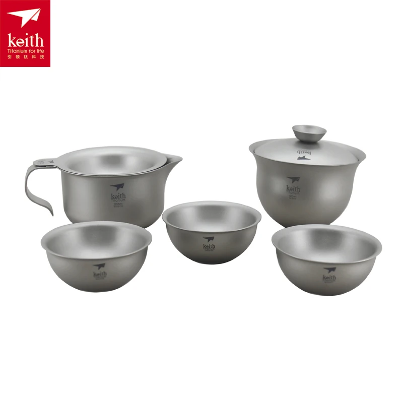 Keith titanio té taza de camping taza de té utralight Ti3910
