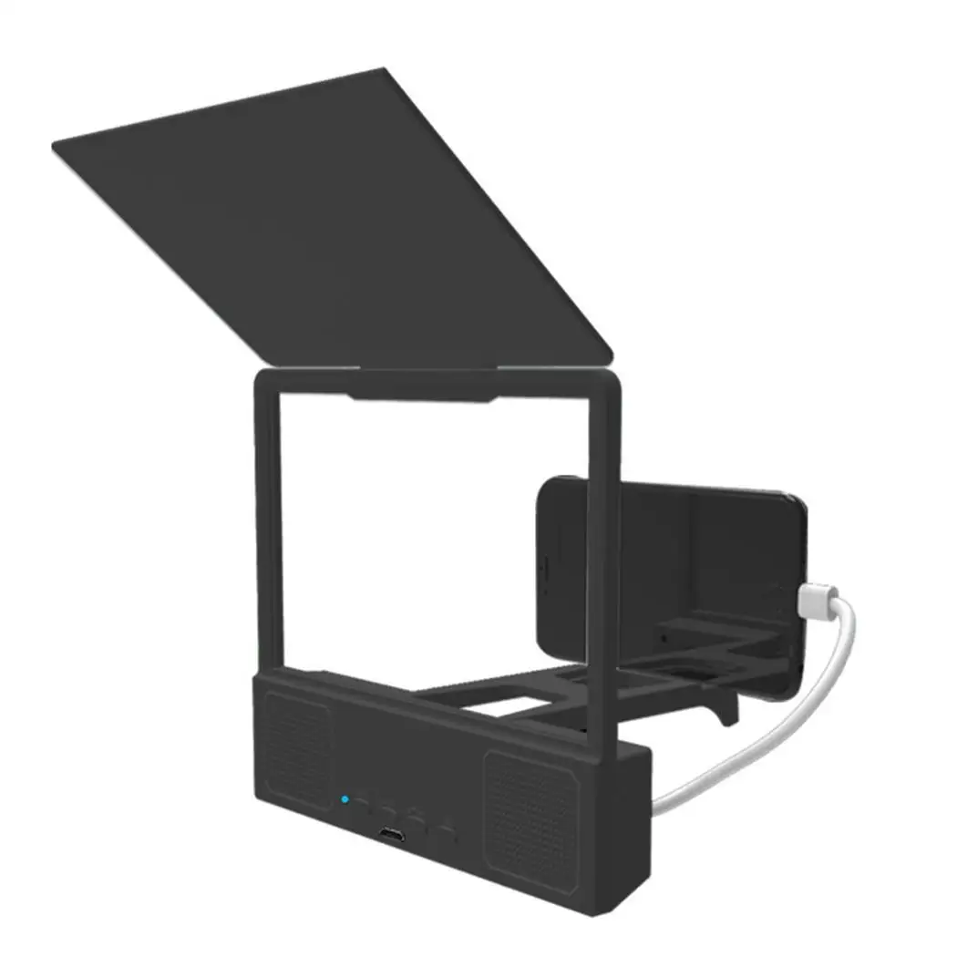 black Динамик Bluetooth подключение HD объектив телефон 4-5 H экран мобильный телефон в 6 дюймов экран 2 H общий усилитель - Цвет: black