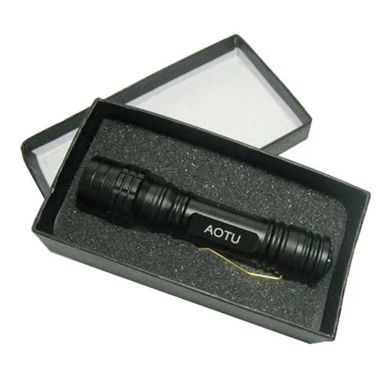 Открытый фонарик Torch Light блики Водонепроницаемый Алюминий сплав 3 wOutdoor