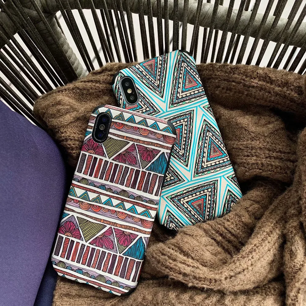 

High quality 3D Emboss lattice Patterned Phone Case For Apple iphone X XS MAX XR 7 8 6 6S Plus Cases Soft Silicone Back Cover