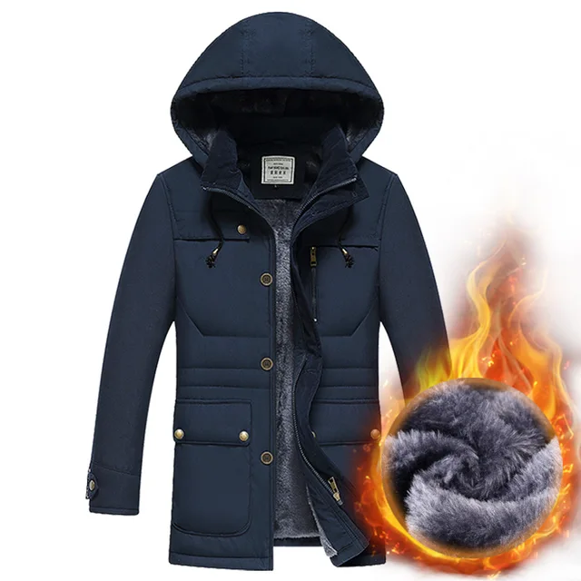 Plus size 4XL Men's Winter Brand Fleece Jackets Men Warm Thicken Wool