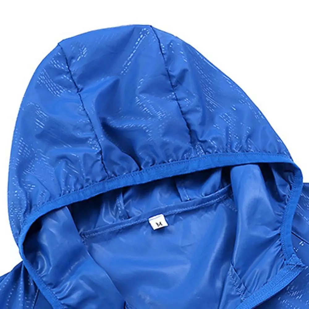 Быстросохнущие мужские куртки для походов на открытом воздухе, защита от солнца, водонепроницаемая, защита от солнца, УФ-защита, Спортивная непромокаемая ветровка, мужская, Женская куртка