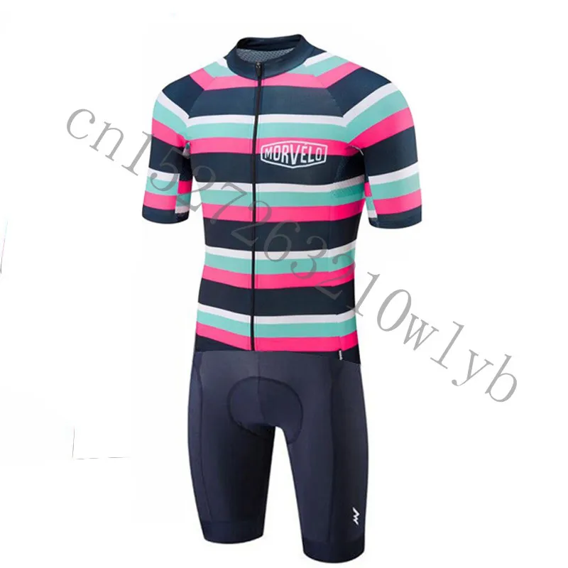 21 стиль Горячая Morvelo ropa ciclismo летняя новая КОМАНДА триатлон, Велоспорт Skinsuit Ciclismo Hombre короткий рукав MTB велосипедная одежда - Цвет: 10