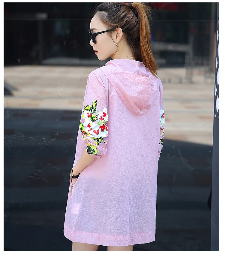 Roupas de Outono para as Mulheres Grávidas com Capuz Longo da Gravidez Fdfklak Primavera Cardigan Cabolsa Maternidade Proteção Jaqueta Corta-vento 12 Cheap Casacos