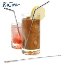 14 шт. Нержавеющая сталь соломы с Тематические товары про рептилий и земноводных Кисточки экологичный пить Чай изгиб Соломинки Металл растяпа Барные аксессуары