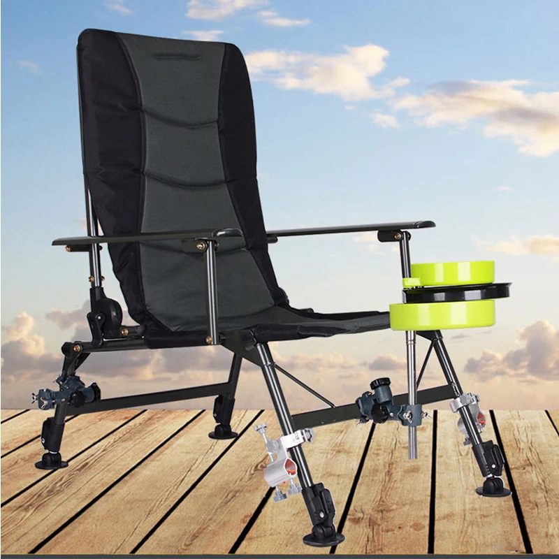 Comprar 2019 playa con bolsa sillas plegables portátiles para Picnic al aire libre barbacoa pesca Camping silla asiento Oxford paño ligero asiento para