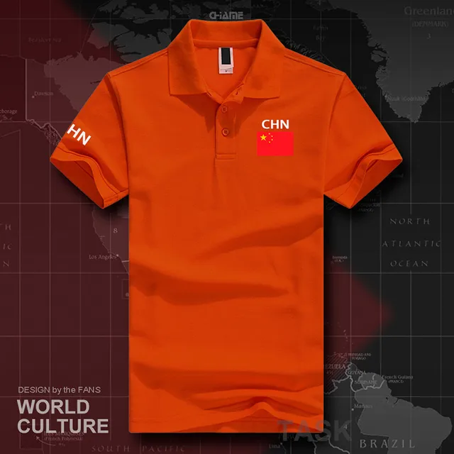 Hong Kong HongKong China polo shirts men short sleeve white brands