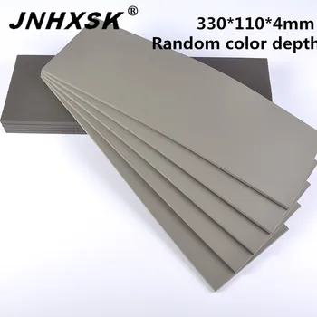 

330*110*4mm 1 pcs grey flash stamp pad laser rubber sheet photo-sensitive plate materials self-inking stamping making