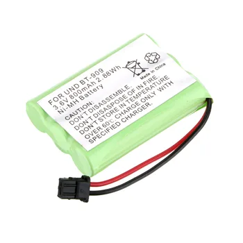 

Anmas Power 1/2/4/6Pcs 3.6V 800mAh 2.52Wh Ni-MH Rechargeable Batteries for Uniden BT909 BT1001 BT-1004 BT-909