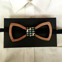 Хорошая древесина лук галстук для Для мужчин классические деревянные Bowties Галстуки творческий 3D ручной работы бабочка дерево галстук