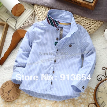 

Free shipping new 2015 spring autumn baby clothing Newborn baby cool striped long sleeve shirts cardigan boys blouse