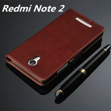 Чехол-книжка для Xiaomi Redmi Note 2, высокое качество, Магнитный кожаный чехол-кобура для Xiaomi Redmi Note 2, чехол для телефона