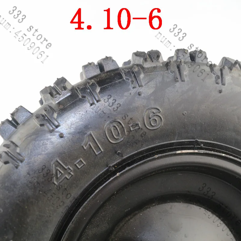 4 10 6 шины и обод ATV Quad Go Kart 47cc 49cc массивные внутренняя труба подходит для всех