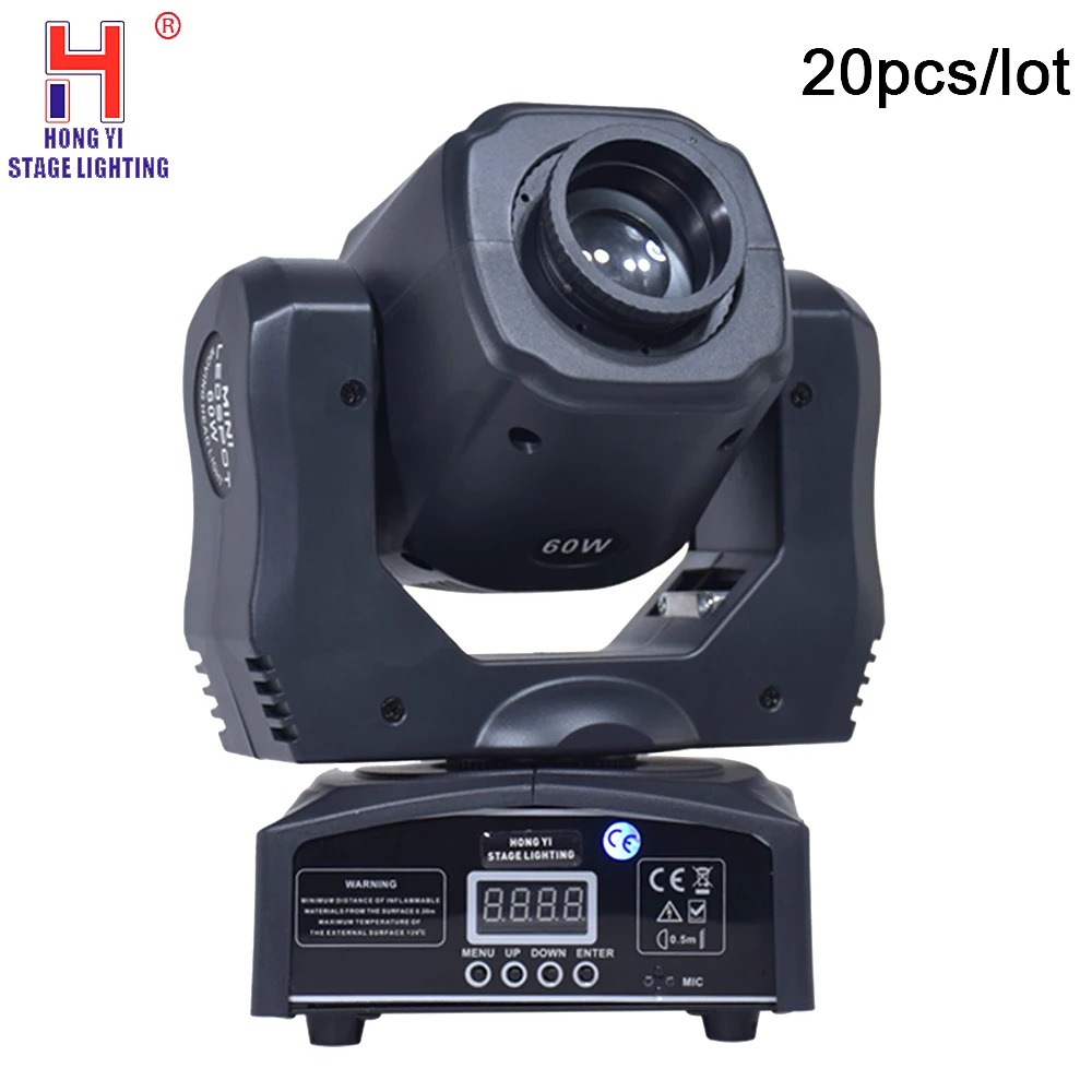 

LED spot moving head light 60W gobos 10pcs/lot