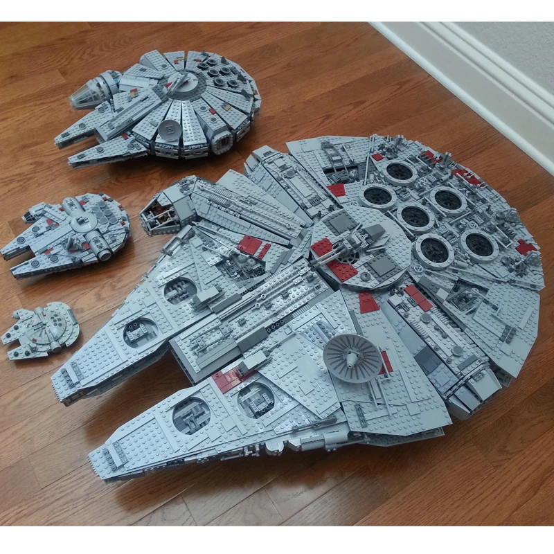 

IN STOCK 05033 5265Pcs Ultimate Collector's Millennium Falcon Building Blocks Bricks Lepin Toys for Kids Compatible 10179 Gifts