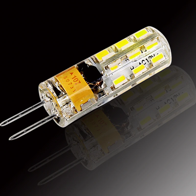 2020 Горячая Высокая мощность G4 Светодиодный 12V AC DC 3W 6W Dimmable светодиодный