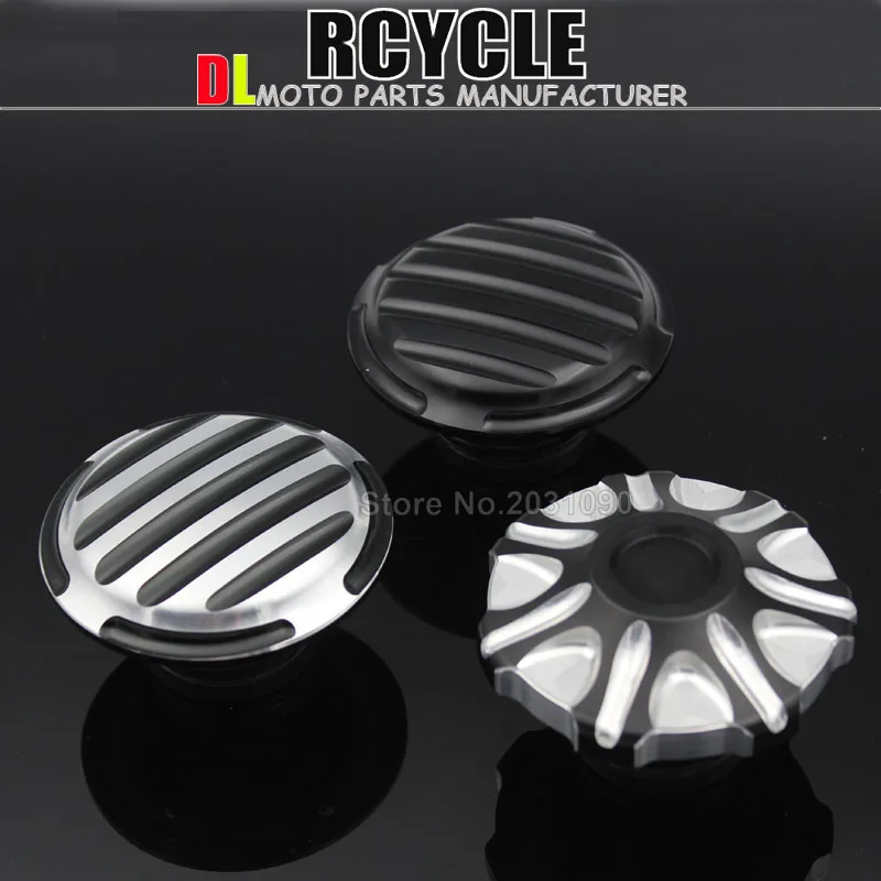 Rotatable Flush Gas Fuel Tank Cover Cap For Harley Sportster XL 883