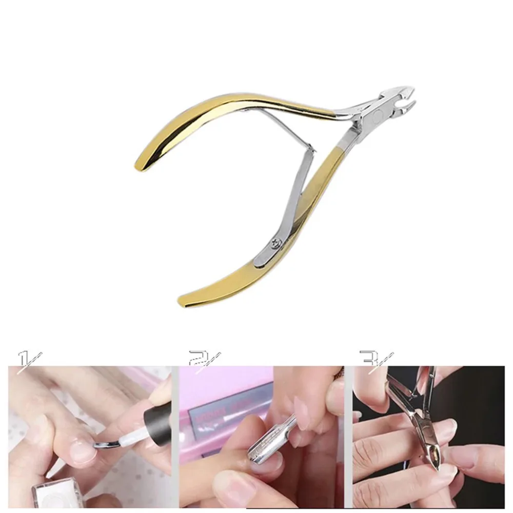 Buy 1PC Luxury Cuticle Nipper Nail Dead Skin Sharp