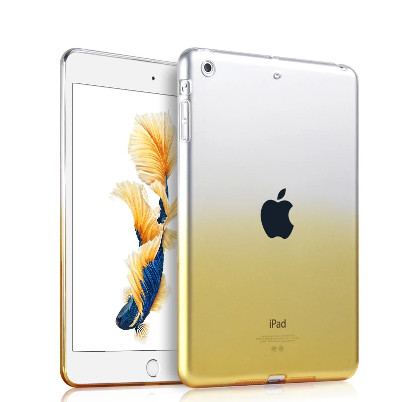 Чехол из ТПУ для Funda iPad Air 1 ультра тонкий прозрачный чехол защитная кожа Apple 2 +