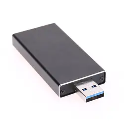 Алюминий сплав внешний B Ключ M.2 NGFF SSD на USB 3.0 Супер Скорость до 6gbs конвертер адаптер Корпус