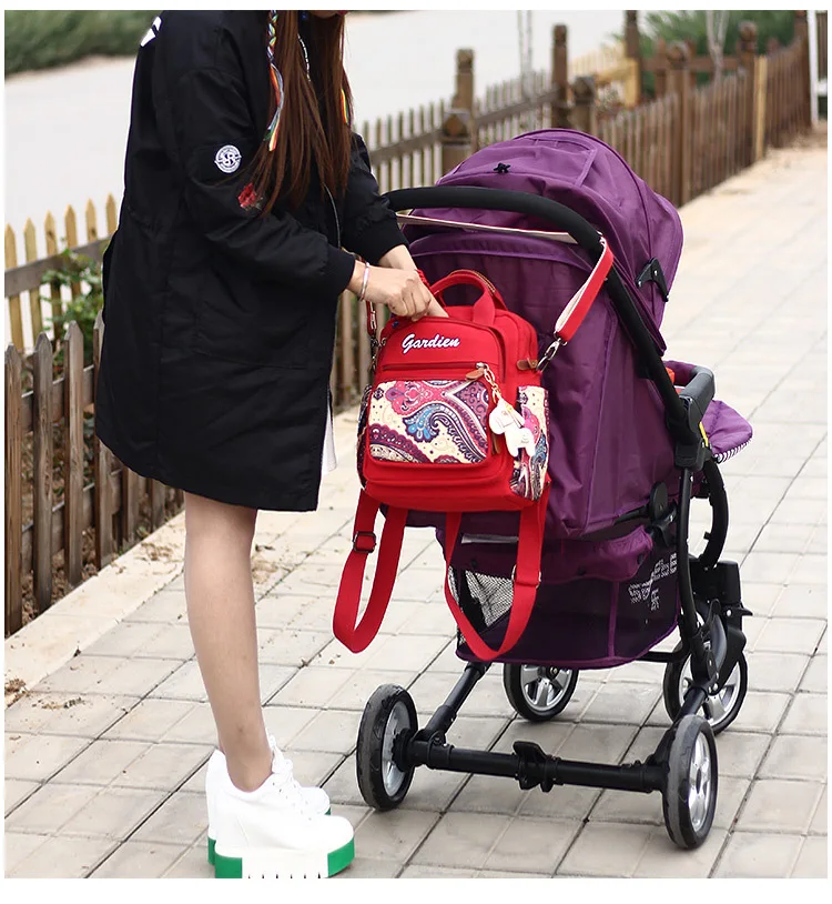 Новинка, современная модная детская сумка для младенцев, уличная сумка для подгузников с большим карманом, сумка для подгузников, портативный рюкзак для мам, сумка для беременных