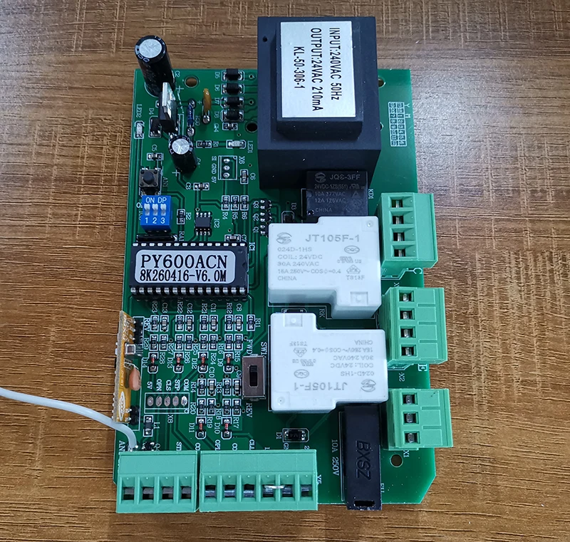 Сменная панель управления открывалка для ворот PCB монтажная плата контроллера