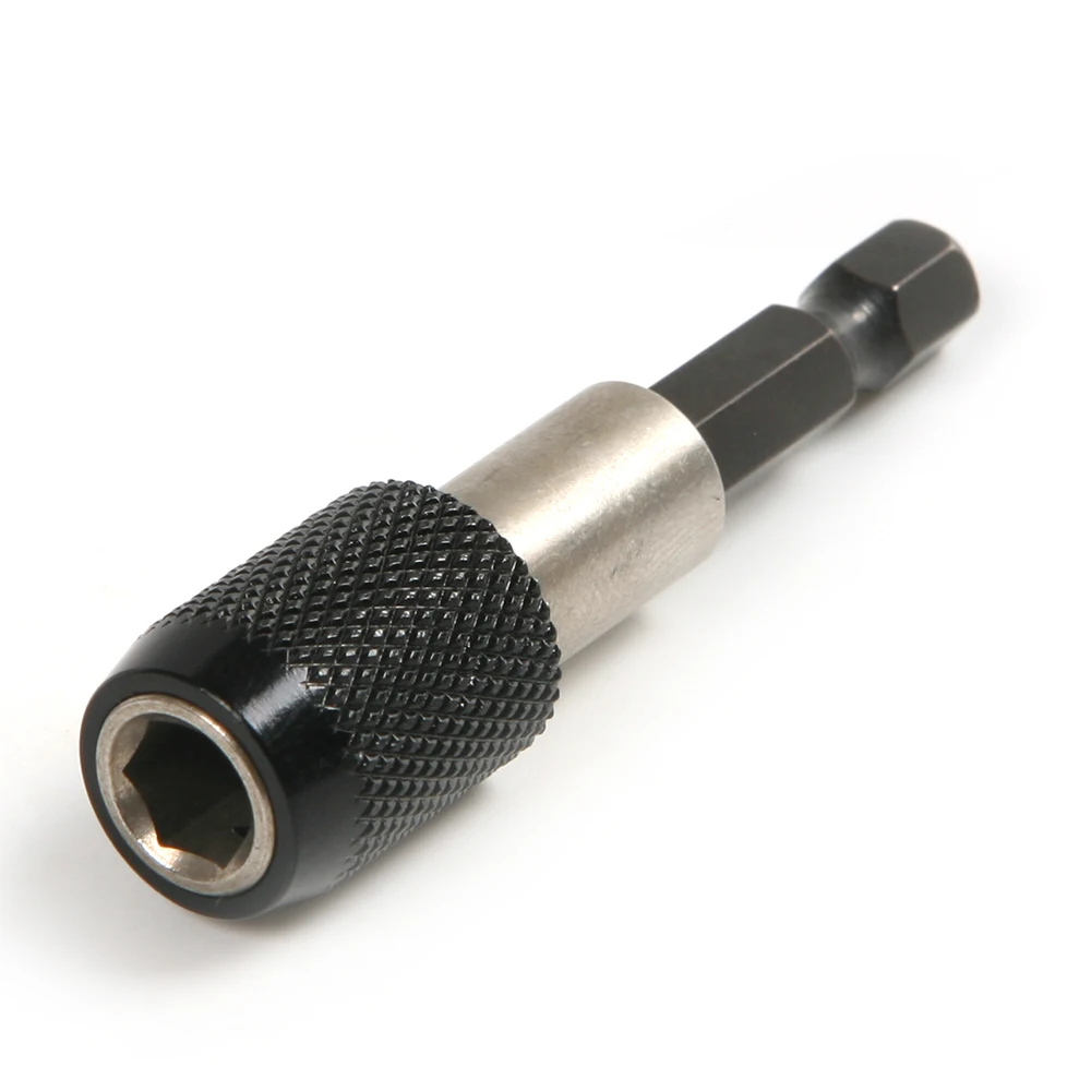 New 1Pcs 1/4 Inch Shank Drill Chuck Adapter for Electric Hammer Chrome