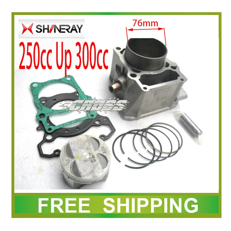 73mm 76mm cylinder block piston ring gasket Modified AX 1 SHINERAY x2