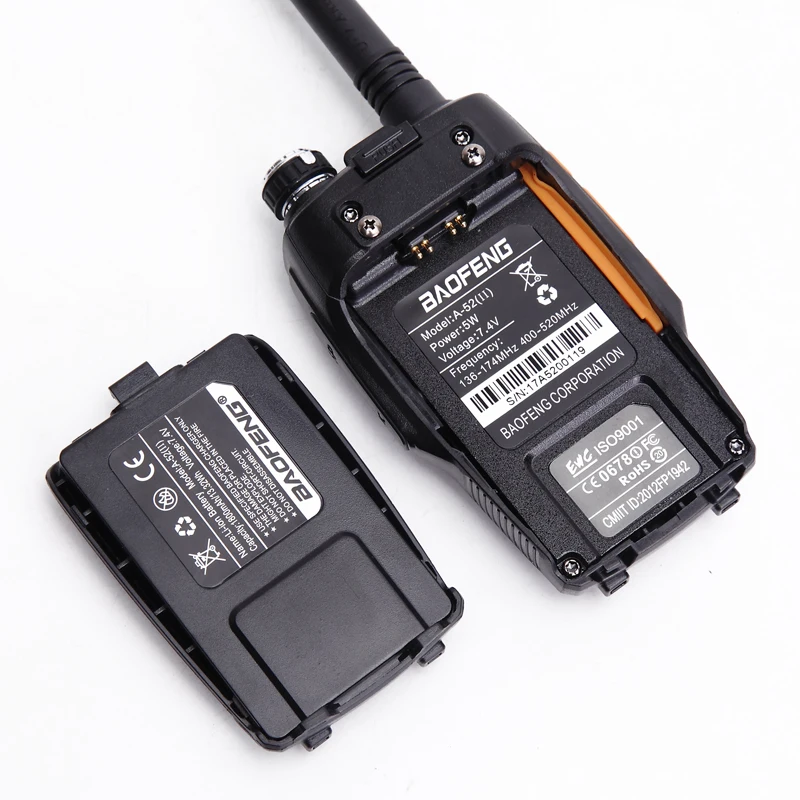 Baofeng A-52 II 8 Вт мощный охотничий игра иди и болтай Walkie Talkie CB двухстороннее радио 10 км дальний трансивер Портативный радио A52 UV-5R